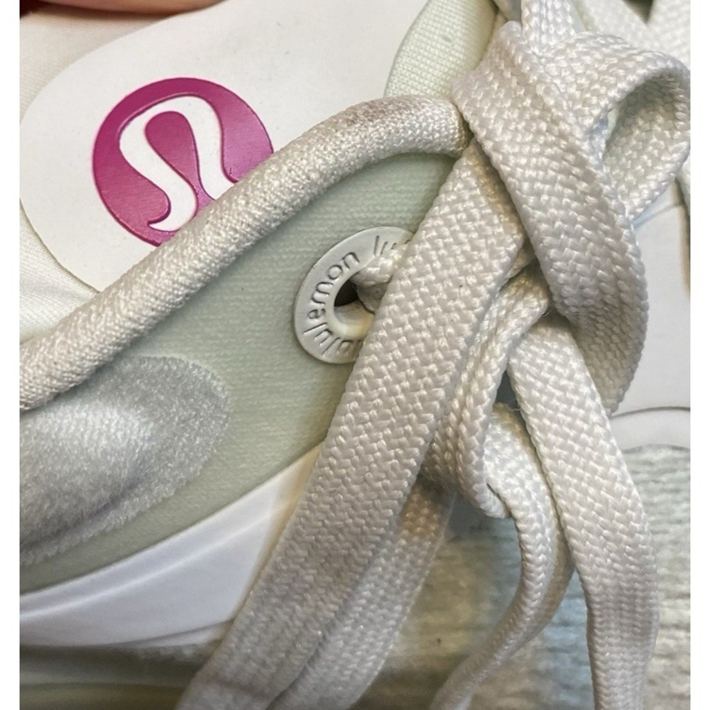 Lululemon Chargefeel Workout Athletic Shoes Women 9.5 EU 42 Green White - Picture 15 of 15